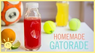 EAT  Homemade Gatorade [upl. by Anahcra607]