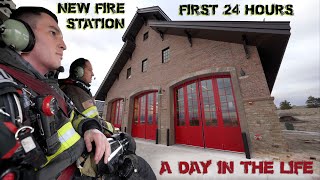 First 24 Hours in a New Fire Station  A Day in the Life [upl. by Sprage]