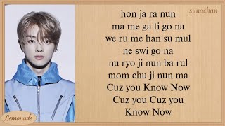 NCT U  Know Now Easy Lyrics [upl. by Hteazile]