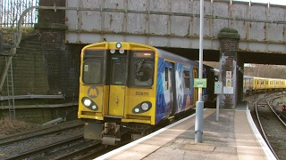 Half an Hour at 216  Birkenhead North Station 1022017  Class 507 508 terminus [upl. by Sidras961]