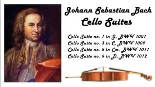 Johann Sebastian Bach  Cello suites in 432 Hz great for reading or studying [upl. by Leryt]